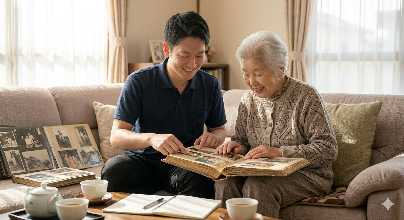 懐かしい思い出を記録