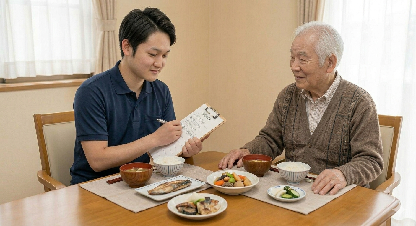 食事内容を把握