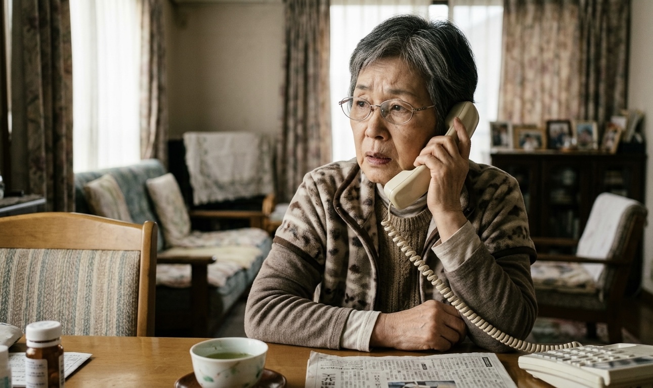 電話しても大丈夫としか言わない