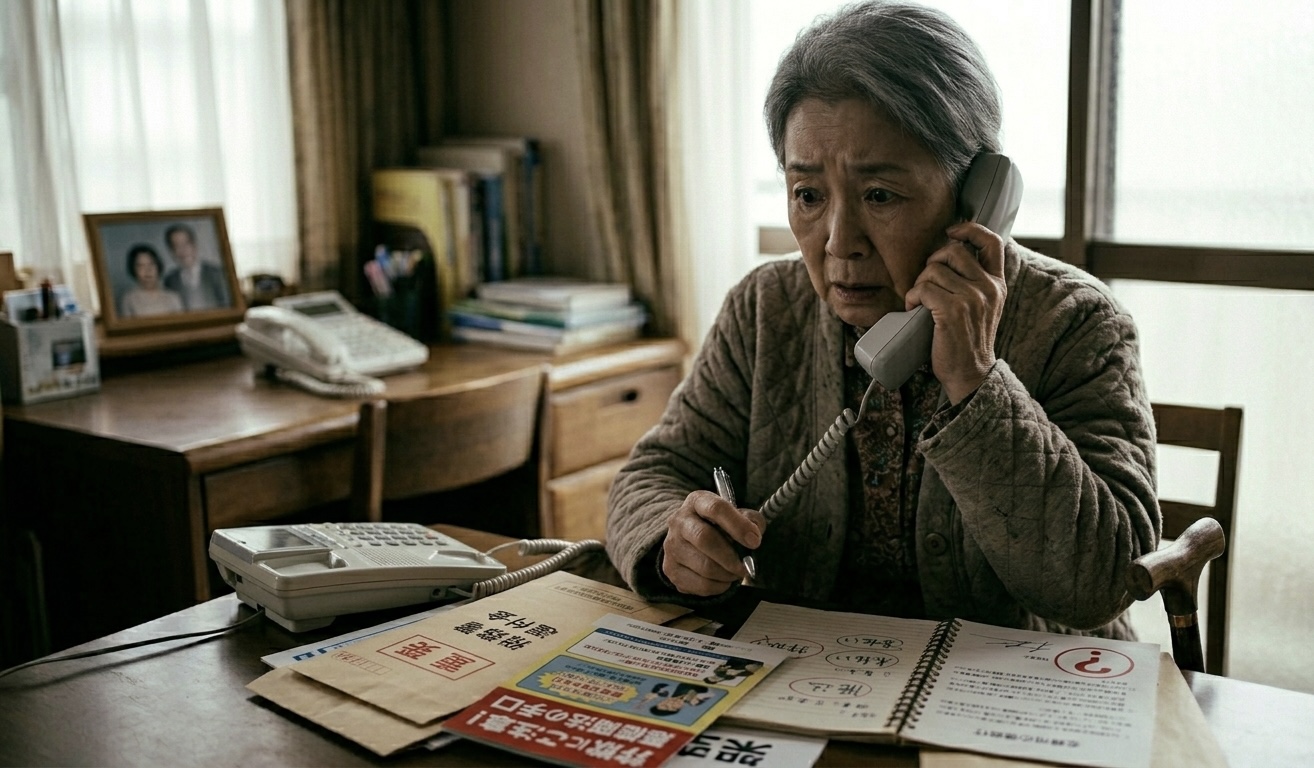 詐欺・悪徳商法に引っかからないか